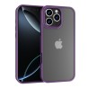 Funda Mate Metal iPhone 13 Pro Marco Metálico Antihuellas | Wephone Mayorista