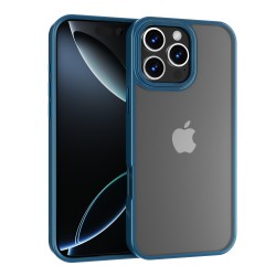 Funda Mate Metal iPhone 14 Pro Max Marco Metálico Antihuellas | Wephone Mayorista