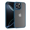 Funda Mate Metal iPhone 13 Pro Max Marco Metálico Antihuellas | Wephone Mayorista