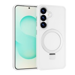 Funda Mate Yado Ahumado MagSafe con Soporte Samsung S24 | Wephone Mayorista