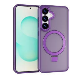 Funda Mate Yado Ahumado MagSafe con Soporte Samsung S25 | Wephone Mayorista