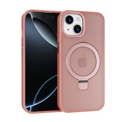 Funda Mate Yado Ahumado MagSafe con Soporte iPhone 15 | Wephone Mayorista