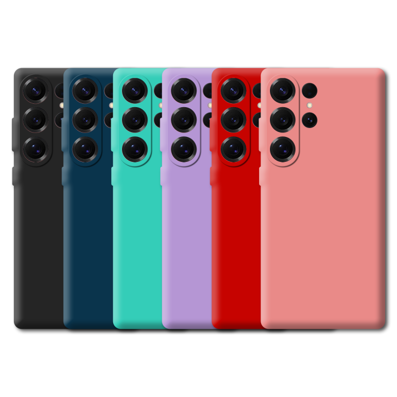 Funda Tipo Original Samsung S25 Ultra de goma suave | Wephone Mayorista