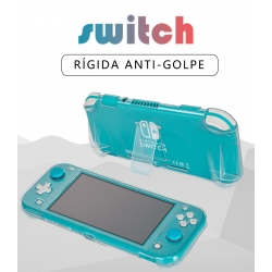 Nintendo Switch Lite Funda Rigida Anti-golpe Con Soporte