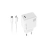 Wephone WA10-CL – Cargador rápido 25W GaN USB-C PD | Cable C–Lightning | Certificación TUV | Mayorista de accesorios móviles en