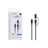 Cable 2-en-1 Wephone WD31 Type-C a Type-C + Lightning 60W | Mayorista