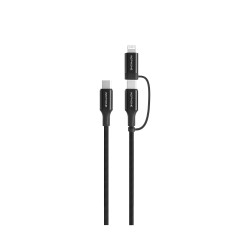 Cable 2-en-1 Wephone WD31 Type-C a Type-C + Lightning 60W | Mayorista