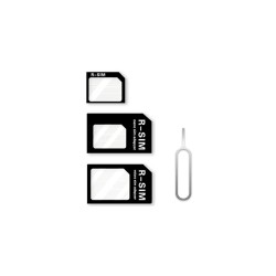 Adaptador SIM 4 en 1 WEPHONE | Nano, Micro y SIM Estándar