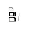 Adaptador SIM 4 en 1 WEPHONE | Nano, Micro y SIM Estándar