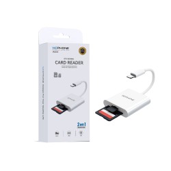 Lector Tarjetas Serie IPX SD/TF 2en1 14cm | WJ04