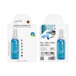 Kit Limpieza Pantallas WePhone 3 en 1 | Gel 100ml Profesional