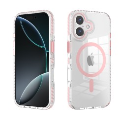 Funda Transparente MagSafe Bordes Reforzados para iPhone 17 Pro Max | Wephone Mayorista