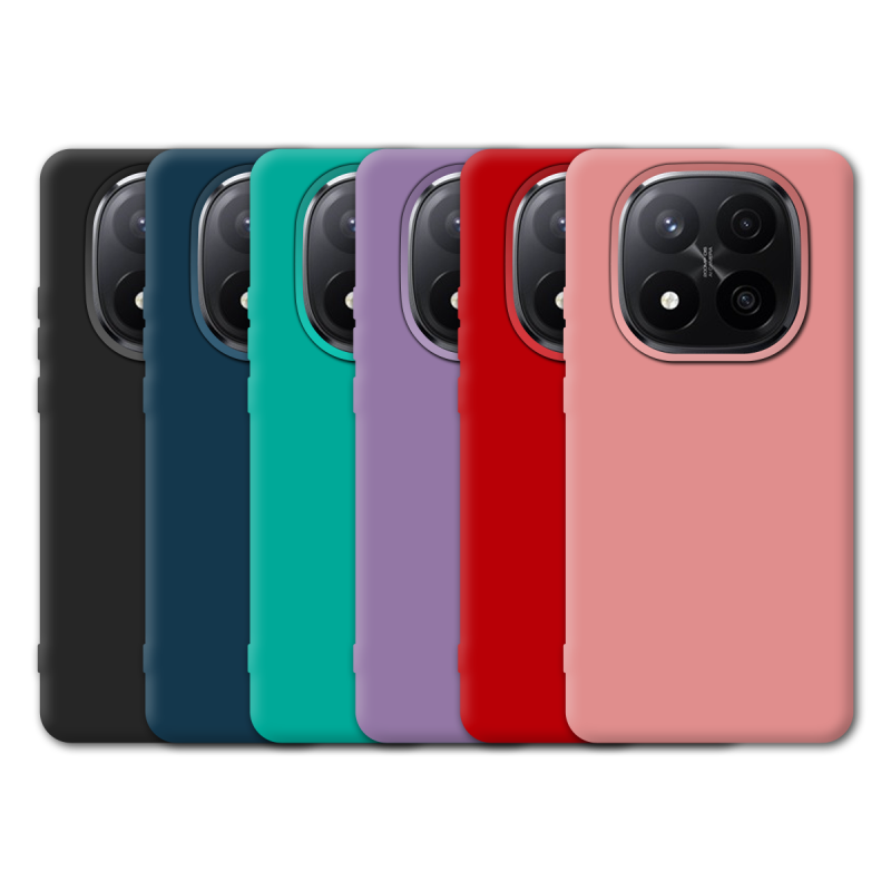 Funda Tipo Original Redmi Note 15 Pro de goma suave | Wephone Mayorista