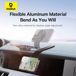 Soporte magnético C02 Pro Series con carga inalámbrica 15W para coche. Alta demanda, instalación rápida y gran rotación en tiend