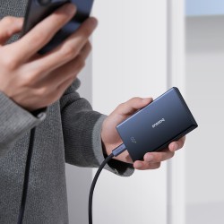 Baseus PicoGo Power Bank - Cargador portátil 10000mAh 20W - pantalla digital y cargar rápido