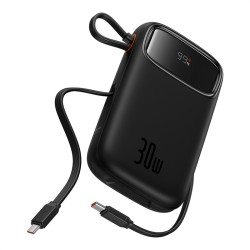 power bank - cargador portatil baseus qpow 2 10000mAh 30W USB-C integrado