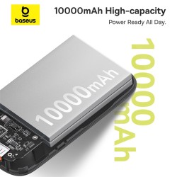 power bank - cargador portatil baseus qpow 2 10000mAh 30W USB-C integrado