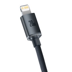 Baseus Crystal Shine Cable USB-C a Lightning 20W 1.2m | Carga Rápida Mayorista