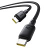 Baseus Silky Series – Cable USB-C a USB-C PD 100W  | 2m (Carga Rápida)