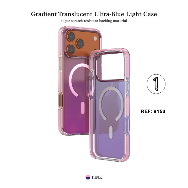 Funda Puloka MagSafe Degradado Mate Antihuellas iPhone | Wephone Mayorista