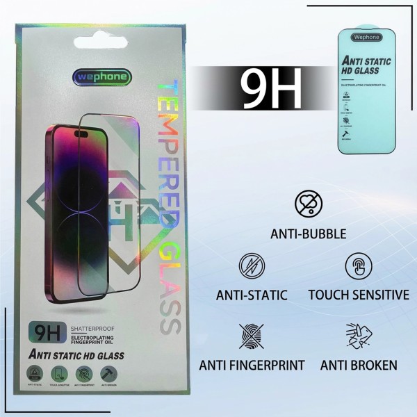 Cristal Templado Full Glue Redmi Note 14 5G alta resistencia | Wephone Mayorista