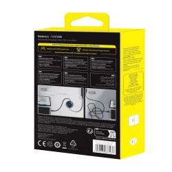 Baseus Nomos Cable Retráctil USB-C a USB-C 100W 1.5m Cosmic Black (PD) | Mayorista