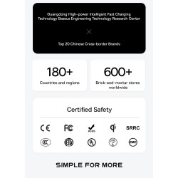 Baseus Nomos Cable Retráctil USB-C a USB-C 100W 1.5m Cosmic Black (PD) | Mayorista