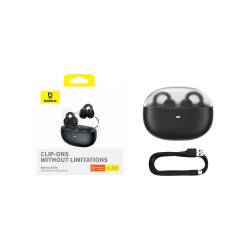 Baseus AirGo 1 Ring Open-Ear TWS BT 5.3 Negro | Wephone Mayorista