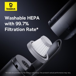 Baseus A0 Pro Aspirador Coche 4000Pa Inalámbrico USB-C