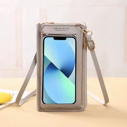 Cartera Bandolera para Móvil PU Impermeable con Tarjetero | REF 1319