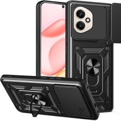 Funda Armadura con Tapa Deslizante Honor 400 Cámara y Anillo | Wephone Mayorista