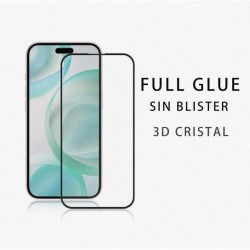 Cristal Full Glue Completo Metalizado para iPhone 6
