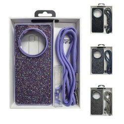 Funda de teléfono con cordón de lentejuelas brillantes para REDMI 1...
