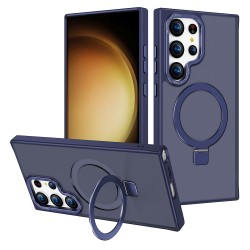 Funda Mate Yado Ahumado MagSafe con Soporte Samsung S23 Ultra | Wephone Mayorista