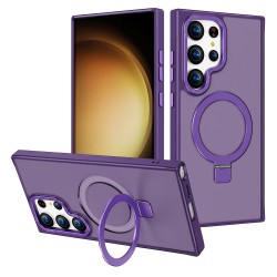 Funda Mate Yado Ahumado MagSafe con Soporte Samsung S23 Ultra | Wephone Mayorista