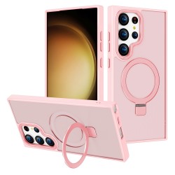 Funda Mate Yado Ahumado MagSafe con Soporte Samsung S23 Ultra | Wephone Mayorista