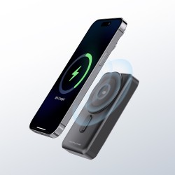 Power Bank MagSafe 10000mAh 22.5W 3 en 1 con Carga Inalámbrica | WePhone WF05