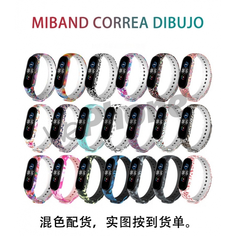 MIband 5 Correa de Dibujos